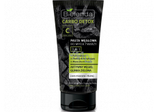 Bielenda Carbo Detox 3 in 1 facial cleansing paste for combination to oily skin 150 g