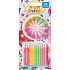 Emocio Cake candles 24 pieces + 12 pieces of holders