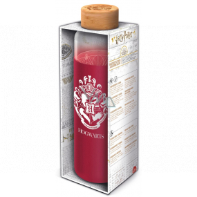 Epee Merch Harry Potter - Glass bottle with silicone sleeve 585 ml