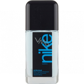 Nike Ultra Blue Man perfumed deodorant glass for men 75 ml