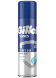 Gillette Series Revitalizing Sensitive shaving gel with green tea for men 200 ml