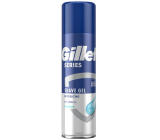 Gillette Series Revitalizing Sensitive shaving gel with green tea for men 200 ml