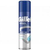 Gillette Series Revitalizing Sensitive shaving gel with green tea for men 200 ml