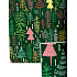 Nekupto Christmas gift wrapping paper 70 x 500 cm Green coloured trees