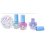 Martinelia Galaxy Dreams nail polish 3 x 3 ml + nail stickers, cosmetic set for children
