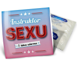 Nekupto Funny Condom Sex Instructor 1 piece