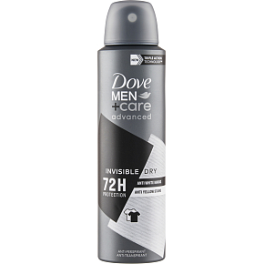 Dove Men+Care Advanced Invisible Dry Antiperspirant Spray, 150 ml Dove Men+Care Advanced Invisible Dry Antiperspirant Spray, 150 ml