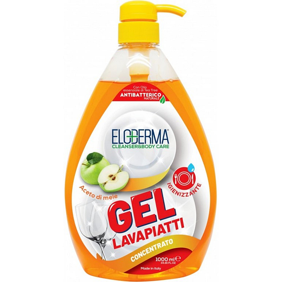 Eloderma Apple hand dishwashing liquid 1 l