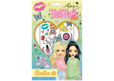 Besties Tattoo Set Blue set of tattoos for children 20 x 13 cm, recommended age 7+