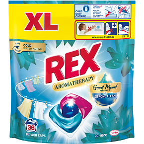 REX Laundry Capsules Aromatherapy Lotus Universal 36 washes, 432g