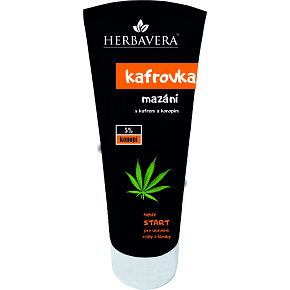 Herbavera Kafrovka Balm with Camphor and Hemp, 200 ml