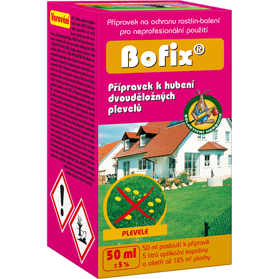 AgroBio Bofix herbicide for weed control in lawns, 50 ml