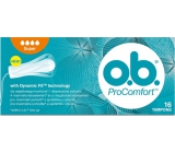 o.b. ProComfort Super with Dynamic Fit tampons 16 pieces