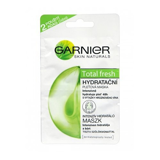 Garnier Total Fresh Moisturizing Face Mask 2 x 6 ml