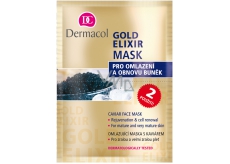 Dermacol Gold Elixir Rejuvenating Mask with Caviar 2 x 8 g