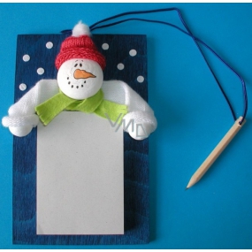 Notebook with snowman jigsaw puzzle 1 piece