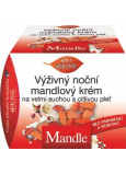 Bione Cosmetics Almond Nourishing Night Almond Cream for Very Dry and Sensitive Skin 51 ml