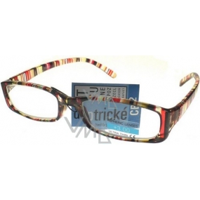 Berkeley Reading glasses +3 colored strips CB02 1 piece