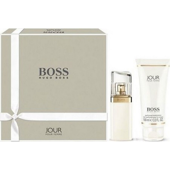 Hugo Boss Jour pour Femme perfumed water 30 ml + body lotion 100 ml, gift set