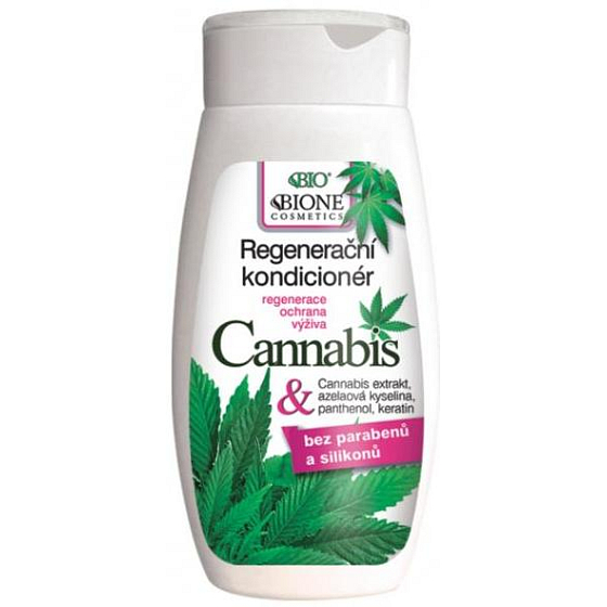 Bione Cosmetics Cannabis Regenerating Conditioner for All Hair Types 260 ml