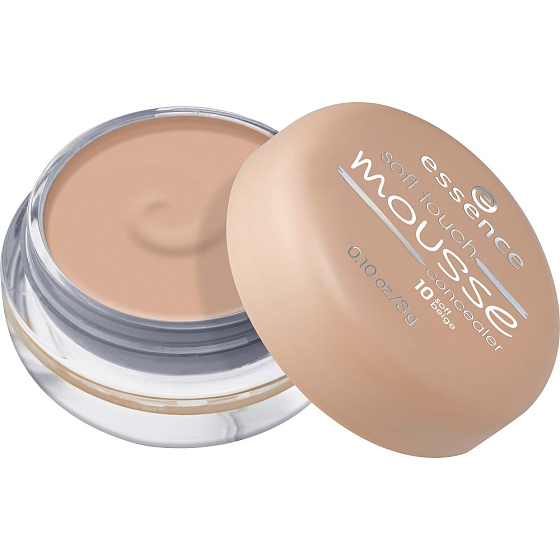 Essence Soft Touch Mousse Concealer foam concealer 10 Soft Beige 3 g