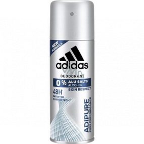 Adidas Adipure 48h antiperspirant deodorant spray without aluminium salts for men 150 ml