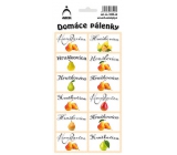 Arch Stickers Home Brandy Pear Pear 12 labels