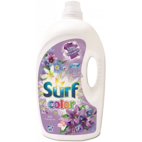 Surf Color Iris & Spring Rose gel for washing colored laundry 60 doses of 3 l