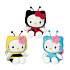 Hello Kitty plush toy in bug suit 16 cm different types
