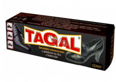 Tagal black self-polishing protective cream for shoes 50 g