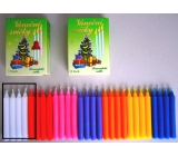 Romantic light Christmas candles box burning 90 minutes minutes white 12 pieces