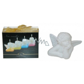 Angel LED glittering candle changing color 115 mm