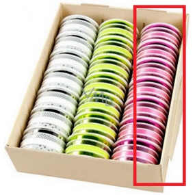 Ditipo Ribbon multi trendy colors pink mix 16 mx 10 mm