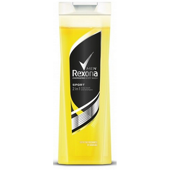 Rexona Men Sport 2 in 1 shower gel and shampoo for men 250 ml