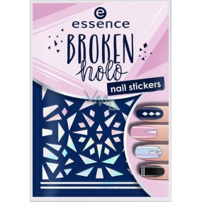 Essence Stand Out! 3D Touch Nail Stickers 12 Broken Holo 1 Sheet