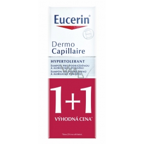 Eucerin DermoCapillaire hypertolerant shampoo for sensitive skin 2 x 250 ml, duopack