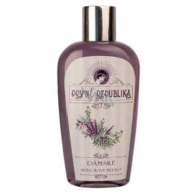Bohemia Gifts First Republic Lavender with olive and grape oil and seaweed extract oil shower soap for women 200 ml