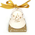 Nekupto Christmas ceramic bell with the name Eliška 6.5 cm, x 5.5 cm