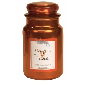 Village Candle Pumpkin Tweed Scented candle in glass 2 wicks 602 g