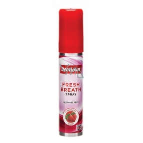 Dentiplus Strawberry oral spray without alcohol 25 ml