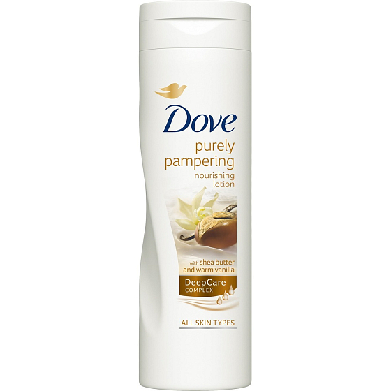 Dove Purely Pampering Shea butter and vanilla body lotion for all skin types 250 ml