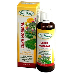 Dr. Popov Sugar Normal original herbal drops for proper blood sugar level of 50 ml Dr. Popov Sugar Normal original herbal drops for proper blood sugar level of 50 ml