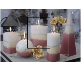 Lima Verona candle dusty pink ellipse 110 x 125 mm 1 piece