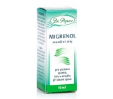 Dr. Popov Migrenol massage oil to combat sleep, forehead and nape in case of fatigue, migraine, nausea 10 ml