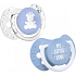 Lovi My Little Love Comforter silicone dynamic blue for children 0-2 months 2 pieces