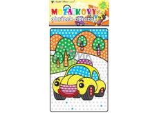 Mosaic means of transport car 23 x 16 cm