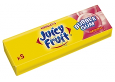 Wrigleys Juicy Fruit Bubble Gum Bubble Gum 5 pieces 35 g