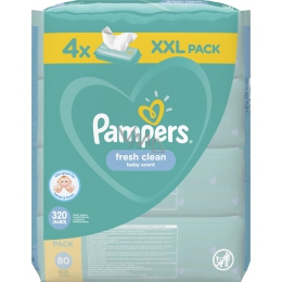 pampers baby wipes fresh clean