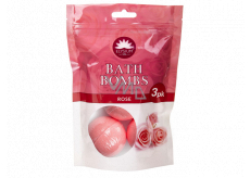 Elysium Spa Rose sparkling ball-bath bomb 3 x 50 g