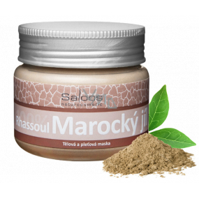 Saloos Moroccan Rhassoul clay body and face mask 150 g